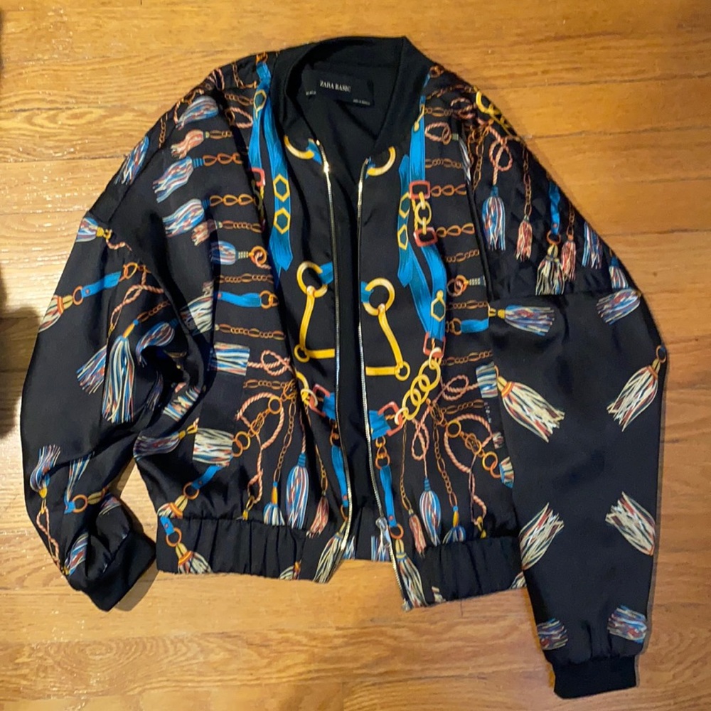 Zara chain design bomber